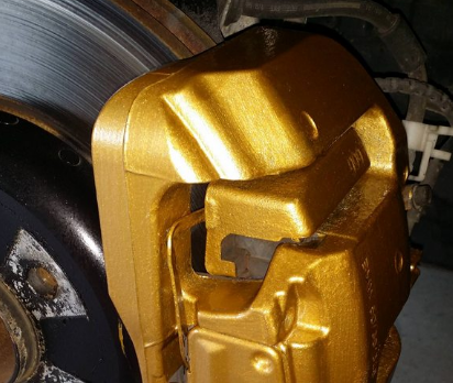 Gold caliper paint kit deals