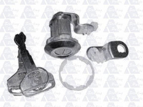 Door Lock Barrel & Keys , Toyota Corolla, Nova, LandCruiser Universal 1983 - 2007 SDL - 11A - Sterling Parts - Door Locks & Latches - Sterling Parts