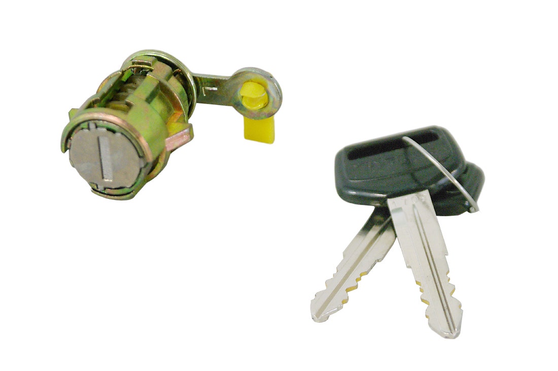 Door Lock Barrel & Keys (LHS) Toyota Corolla AE92/Holden Nova/Hilux RN85 1988 - 1997 SDL - 11C - L - Sterling Parts - Door Locks & Latches - Sterling Parts
