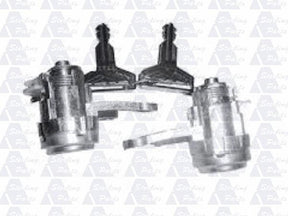 Door Lock Barrel & Keys Set (Wide Body, 2 Piece) Toyota Camry SDV10 1993 - 1997 SDL - 11W - Sterling Parts - Door Locks & Latches - Sterling Parts