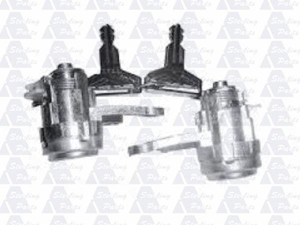 Door Lock Barrel & Keys Set (Wide Body, 2 Piece) Toyota Camry SDV10 1993 - 1997 SDL - 11W - Sterling Parts - Door Locks & Latches - Sterling Parts