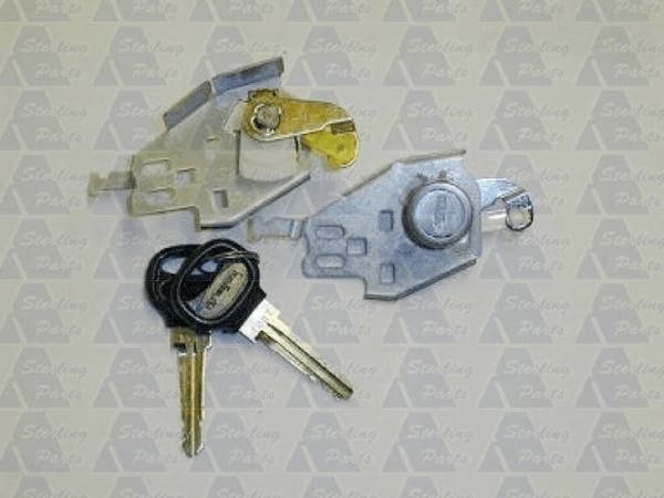 Door Lock Barrel & Keys Set (2 Piece) Universal 1987 - 1992 SDL - 22B - Sterling Parts - Door Locks & Latches - Sterling Parts