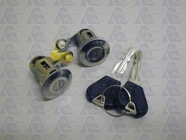 Door Lock Barrel & Keys Set (2 Piece) Ford Festiva WB/WD/WF 1994 - 2001 SDL - 22W - Sterling Parts - Door Locks & Latches - Sterling Parts