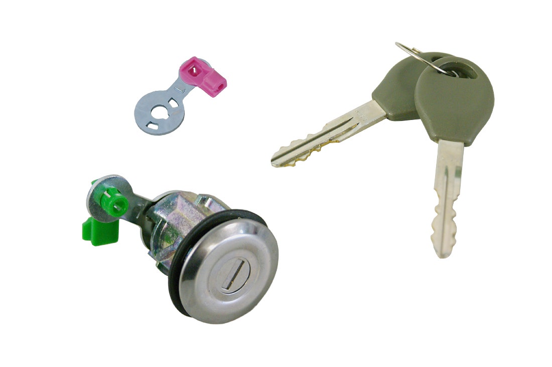 Door Lock Barrel & Key (LHS) Nissan Navara D22 1997 - 2001 SDL - 33B - Sterling Parts - Door Locks & Latches - Sterling Parts