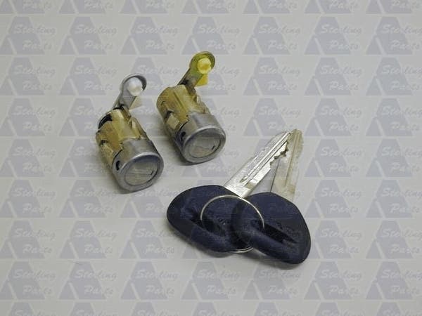Door Lock Barrel & Keys (2 Piece) Mitsubishi Lancer CC/CE & Mirage CE 1995 - 2003 SDL - 44D - Sterling Parts - Door Locks & Latches - Sterling Parts