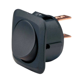 Rocker Switch Off/On SPST 25A at 12V Push Terminals - Narva