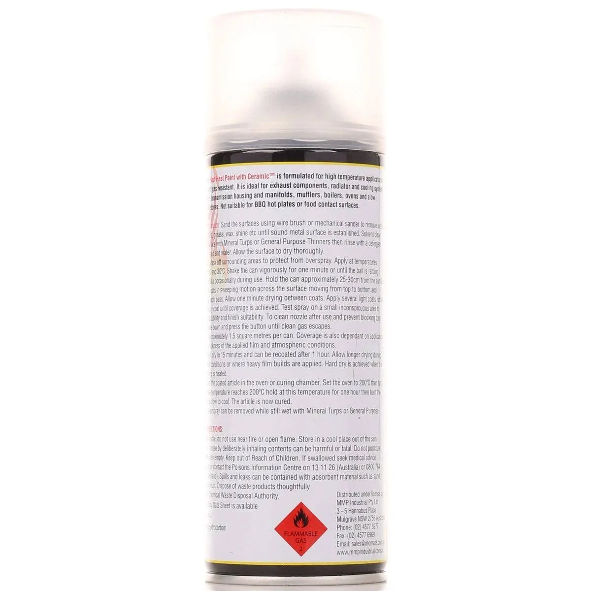 High Heat Ceramic Aerosol Paint Clear 340g - Dupli-Color | Universal Auto Spares