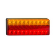 LED Stop/Tail/Indicator Lamp 12V With Reflex Reflector 38cm - LED AutoLamps