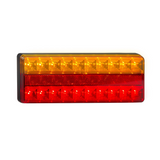 LED Stop/Tail/Indicator Lamp 12V With Reflex Reflector 38cm - LED AutoLamps