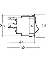 Heavy Duty Rocker Switch Off/On/On DPDT 20A at 12V - Narva | Universal Auto Spares