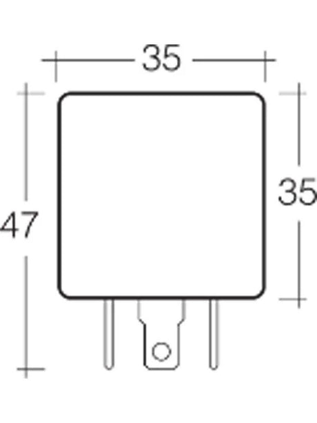 Electronic Flasher 12V 3 Pin Electronic Flasher - Narva | Universal Auto Spares