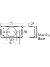 Front Marker Light Clear LED 9 to 33V - Narva | Universal Auto Spares