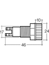 Pilot Light Incandescent Red 12V Screw on Terminals - Narva | Universal Auto Spares