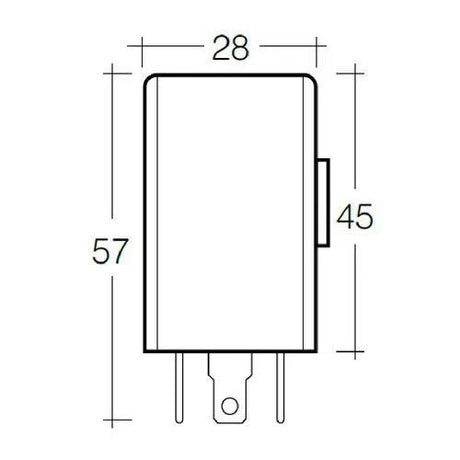 Electronic Flasher 12V 3 Pin - Narva | Universal Auto Spares