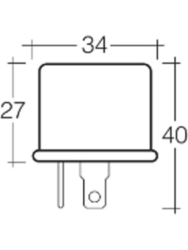 Thermal Flasher Unit 12V 2 Pin - Narva | Universal Auto Spares