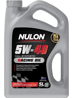 Full Synthetic 5W-40 Racing Engine Oil - Nulon 5L