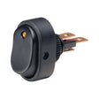 Rocker Switch Off/On SPST Amber LED 30A at 12V - Narva | Universal Auto Spares