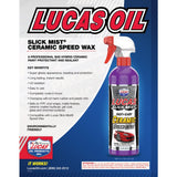 Slick Mist Fast and Easy Ceramic Speed Wax - Lucas Oil