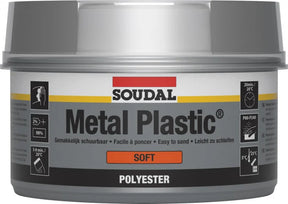 Metal Plastic Soft White 1KG - Soudal