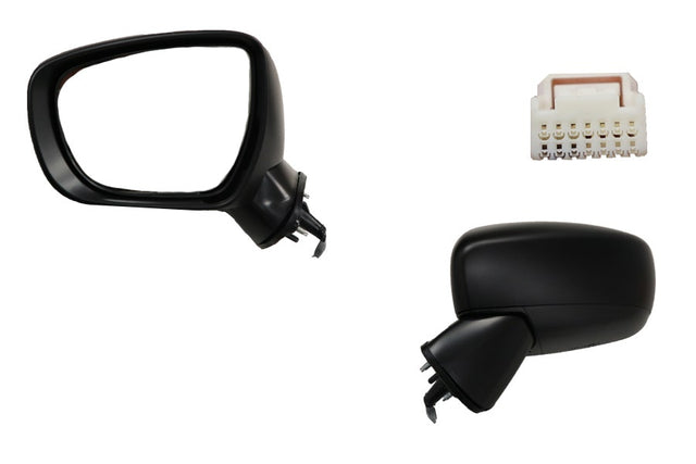 Electric Door Mirror (LHS, 3 Pin Plug) Suzuki Ignis MF 2016 - 2024 SZIN-DOM-07L - Sterling