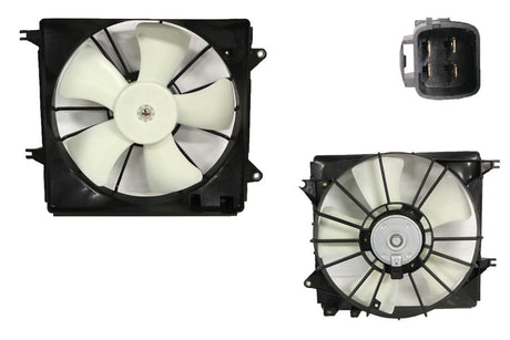 Radiator Fan (4 Pin, Auto), GYA/GYB/GYC Suzuki SX4 2007 - 2014 SZS4-FNR-11F - Sterling Parts