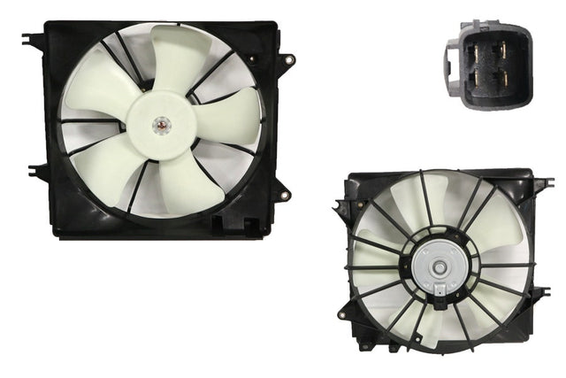 Radiator Fan (4 Pin, Auto), GYA/GYB/GYC Suzuki SX4 2007 - 2014 SZS4 - FNR - 11F - Sterling Parts - Electric Cooling Fans - Sterling Parts