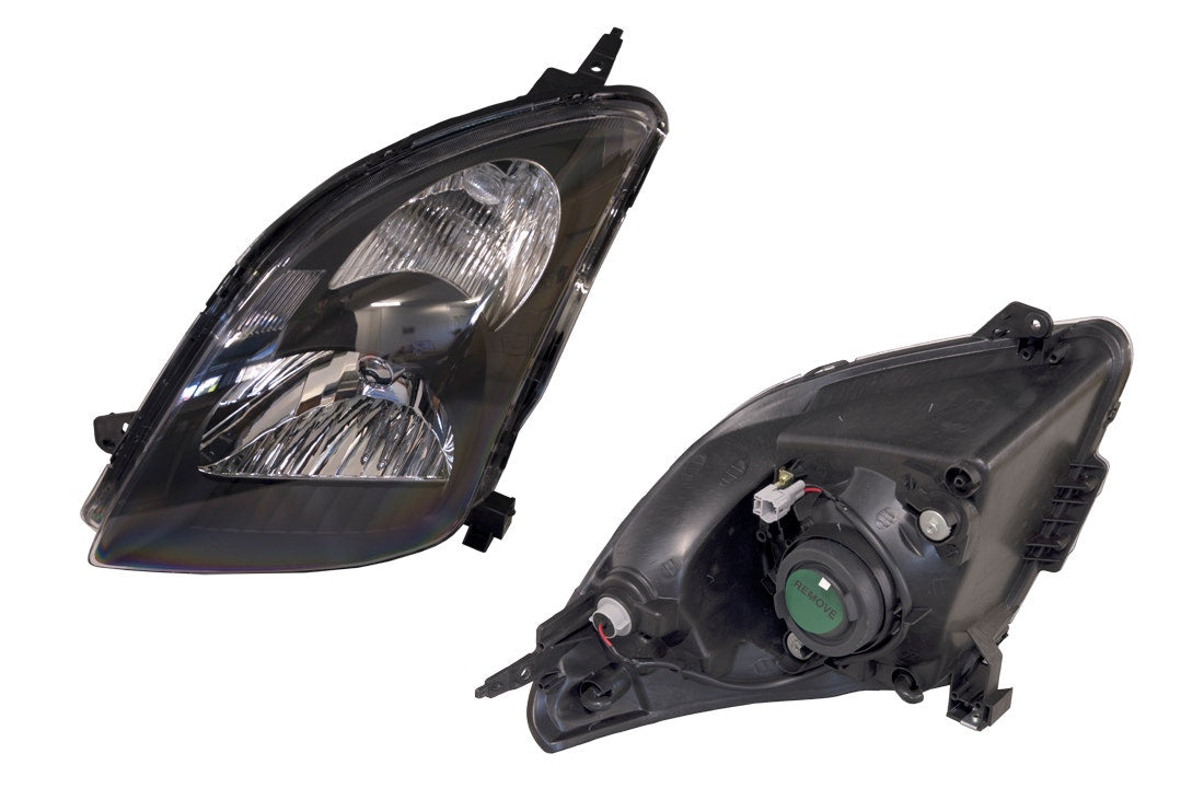 Headlight (LHS, Chrome/Black) Suzuki Swift EZ 2005 - 2010 SZSW - HEL - 10L - Sterling Parts - Headlight Assemblies - Sterling Parts