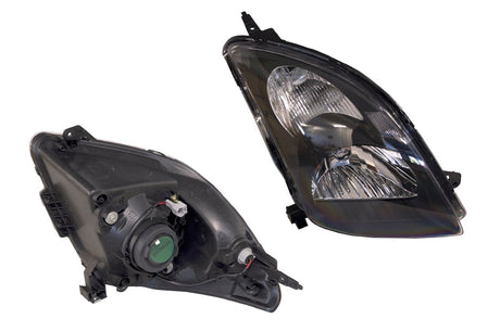 Headlight (RHS, Chrome/Black) Suzuki Swift EZ 2005 - 2010 SZSW-HEL-10R - Sterling Parts
