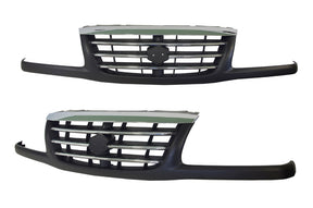 Front Grille (4 Piece, Chrome) Suzuki Grand Vitara SQ416 2001 - 2005 SZVT - GRI - 06F - Sterling Parts - Grilles & Bumper Parts - Sterling Parts