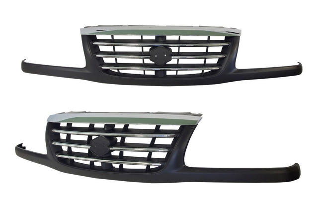 Front Grille (4 Piece, Chrome) Suzuki Grand Vitara SQ416 2001 - 2005 SZVT - GRI - 06F - Sterling Parts - Grilles & Bumper Parts - Sterling Parts