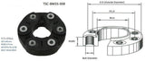 Tail Shaft Coupling (Propshaft Joint) BMW 5 Series E60/E61 2003 - 2010 TSC-BM5S-008 - Sterling