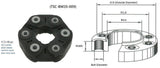 Tail Shaft Coupling (PCD 96mm, Width 34–36mm) BMW 5 Series F10/F11 2010 - 2017 TSC - BM5S - 009 - Sterling Parts - Transmission & Drivetrain - Sterling Parts