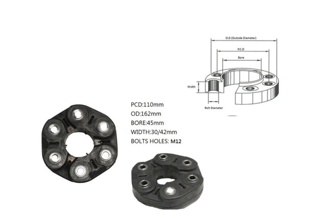 Tail Shaft Coupling (Propshaft Joint) BMW 7 Series E65/E66/E67 2008 - 2022 TSC - BM7S - 007 - Sterling Parts - Transmission & Drivetrain - Sterling Parts