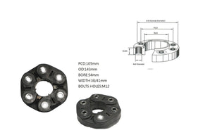 Tail Shaft Coupling (Propshaft Joint), E70/F15/F85/G05 BMW X5 2007 - ON TSC - BMX5 - 005 - Sterling Parts - Transmission & Drivetrain - Sterling Parts