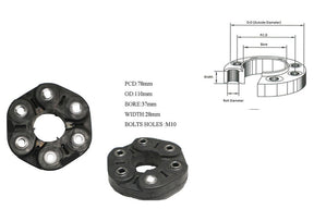 Tail Shaft Coupling (Propshaft Joint) BMW Z3 E36 1997 - 2002 TSC-BMZ3-003 - Sterling