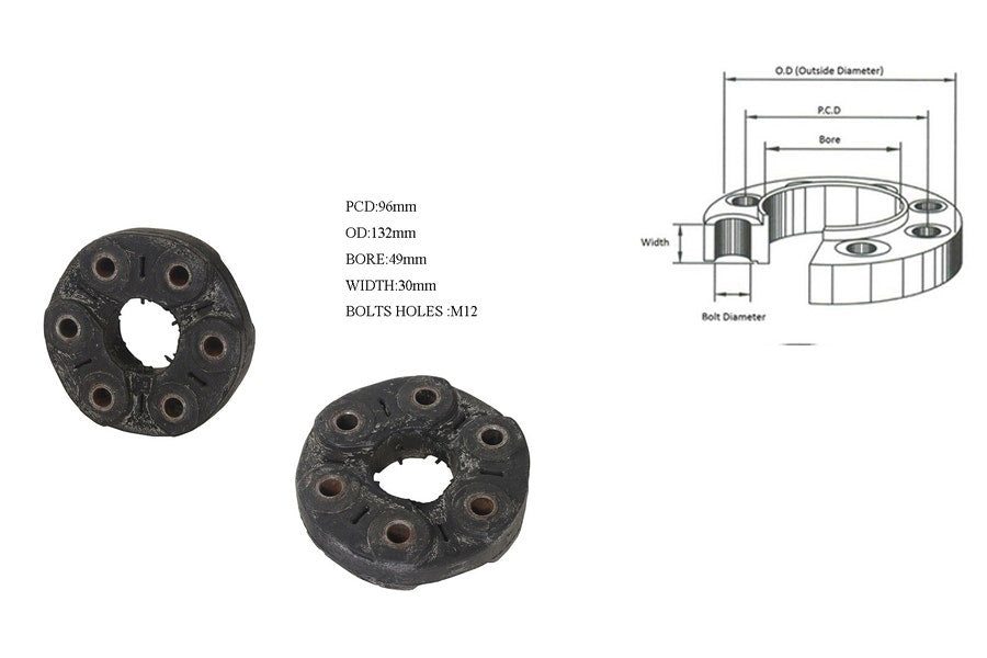 Tail Shaft Coupling (Propshaft Joint) BMW Z4 E85/E86/E89 2003 - 2016 TSC - BMZ4 - 001 - Sterling Parts - Transmission & Drivetrain - Sterling Parts