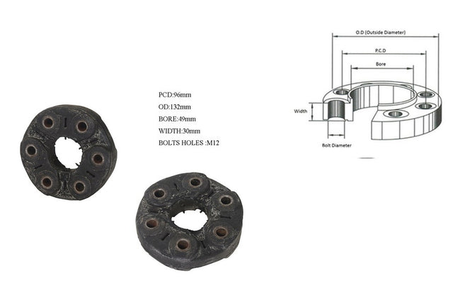 Tail Shaft Coupling (Propshaft Joint) BMW Z4 E85/E86/E89 2003 - 2016 TSC - BMZ4 - 001 - Sterling Parts - Transmission & Drivetrain - Sterling Parts