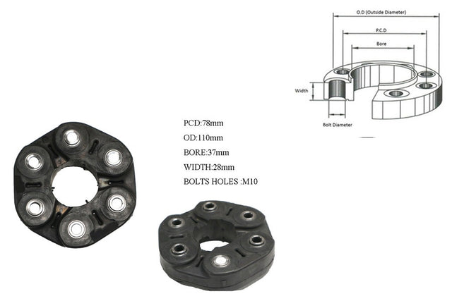 Tail Shaft Coupling (Propshaft Joint) BMW Z4 E85 2003 - 2009 TSC-BMZ4-003 - Sterling