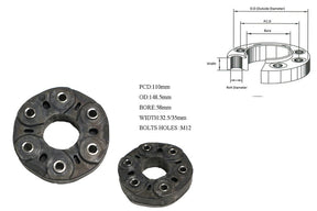 Tail Shaft Coupling (Propshaft Joint) Chrysler 300C V8 2005 - 2012 TSC - CL30 - 003 - Sterling Parts - Transmission & Drivetrain - Sterling Parts