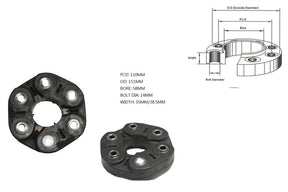 Tail Shaft Coupling (Propshaft Joint) Ford Transit VO 2014 Onwards TSC - FDTR - 005 - Sterling Parts - Transmission & Drivetrain - Sterling Parts