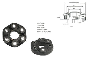 Tail Shaft Coupling (Propshaft Joint) Holden Commodore VF 2013 - 2017 TSC - HLCD - 026 - Sterling Parts - Transmission & Drivetrain - Sterling Parts