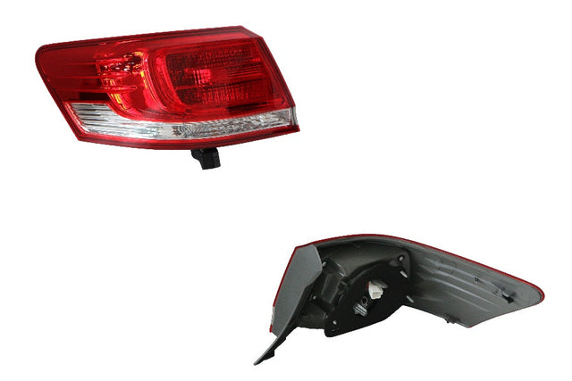 Outer Tail Light (LHS, Red/Clear/Red) Toyota Aurion GSV40 09/2009 - 06/2012 TYAU-TAL-06L - Sterling