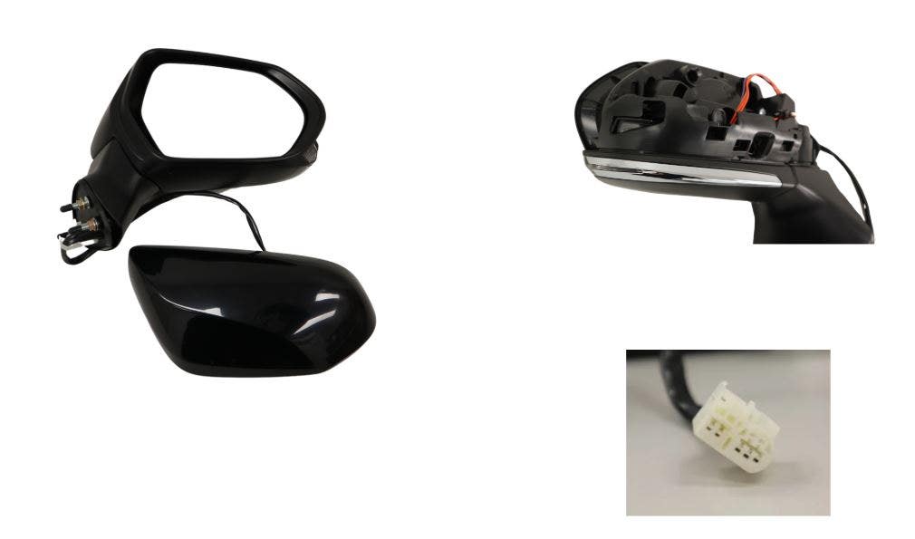 Door Mirror (RHS, Electric, with Light) Toyota Camry ASV70/GSV70/AXVH71 2017 - 2024 TYCA-DOM-43R - Sterling