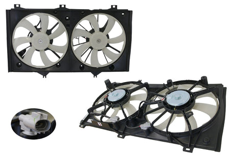 Radiator Fan (Engine Bay) Toyota Camry Hybrid AHV40 2010 - 2011 TYCA-FNR-45F - Sterling Parts