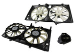 Hybrid Radiator Fan (Dual, 2.5L) Toyota Camry AVV50 2011 - 2017 TYCA - FNR - 49F - Sterling Parts - Electric Cooling Fans - Sterling Parts