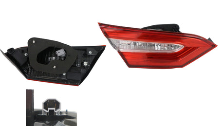 Tail Light (Inner, LHS) without LED Toyota Camry ASV70/AXVH71 2017 - 2024 TYCA-TAL-79L - Sterling Parts