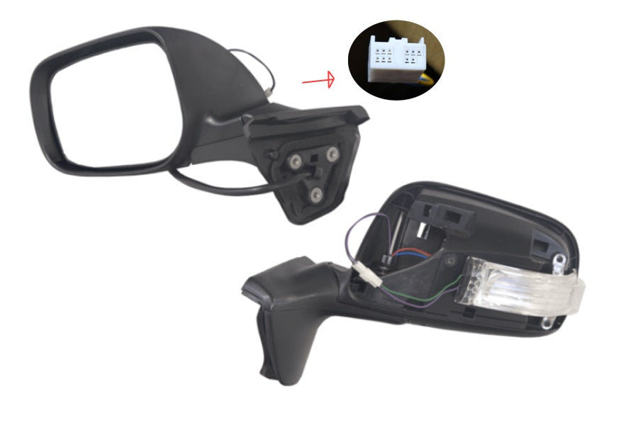 Door Mirror (LHS, Electric, LED Light) Toyota Corolla ZRE152 2009 - 2012 TYCO-DOM-68L - Sterling