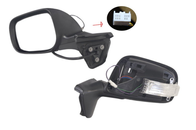 Door Mirror (LHS, Electric, LED Light) Toyota Corolla ZRE152 2009 - 2012 TYCO-DOM-68L - Sterling