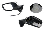 Door Mirror (LHS, Electric, with Blinker Folding) Toyota Corolla ZRE152 2009 - 2012 TYCO-DOM-71L - Sterling
