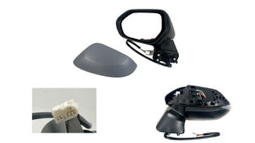 Door Mirror (LHS, Heated, 6 Pin 7 Hole) Toyota Corolla 2018 - Onwards TYCO-DOM-82L - Sterling